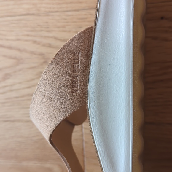 Fly Flot. Woman's Leather Soled Slipper - ROSA ANTICO. Size 7 - Picture 11 of 13